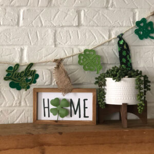 A Quick St. Patrick's Day Garland