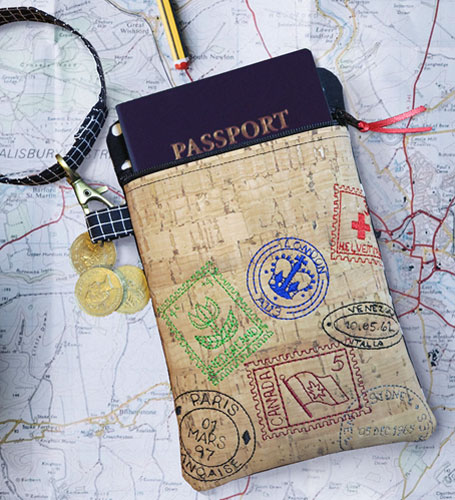 Travel Passport Pouch