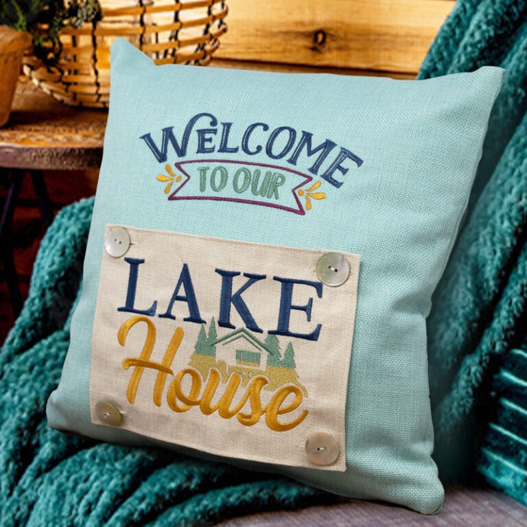 ‘Welcome to Our House’ Pillow