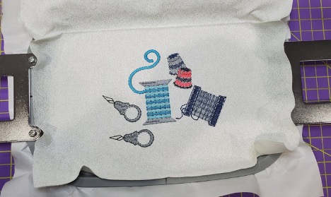 Stitched Sewing Machine Cover stitch design